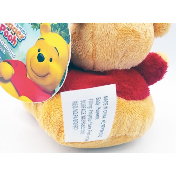 Disney Plush Winnie the Pooh & Friends Cuddables Soft Bear 6" Bean Bag Kid Toy - Picture 8 of 11